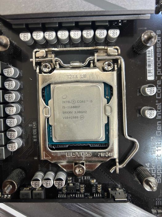 материнские плата процессор CORE I5 11600 KF