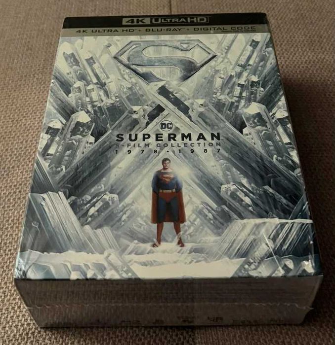 Colectia Superman 5 Filme Ultra HD 4K Blu-ray Box Set Ca Noi