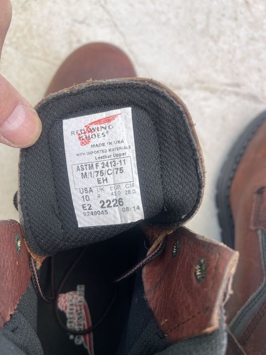 Продам ботинки Red Wing р-р 43