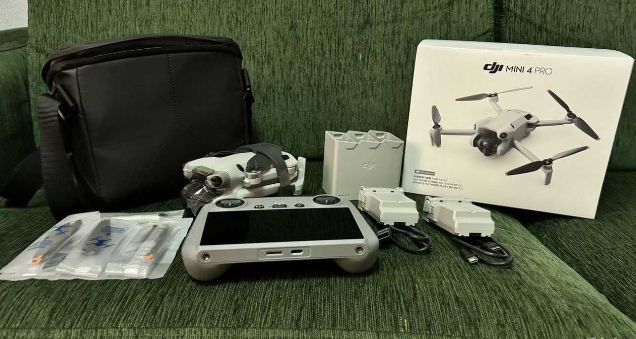 Dji Mini 4 Pro Fly More Combo (Dji RC 2)