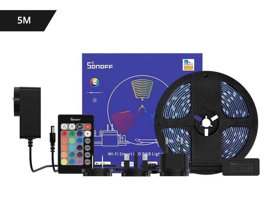 SONOFF L2 5M Smart LED Light Strip Wi-Fi RGB Интелигентна LED Лента