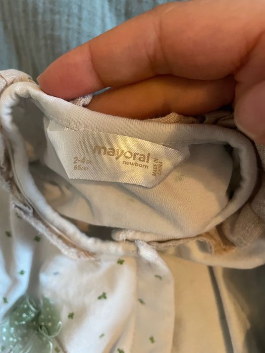 Mayoral великденски комплект 3-6м. 2-4м