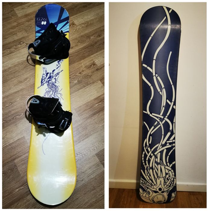 Placa snowboard Stuf 142 cu legături Atomic nu salomon nitro
