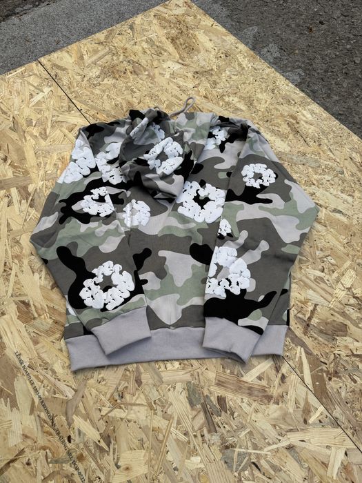 BLACK FRIDAY! Denim Tears Camo Zipper Black/White