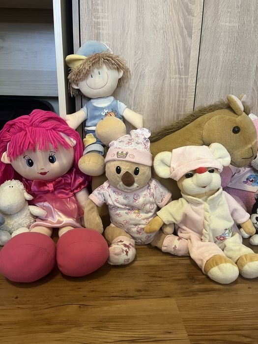 Лот от 14 бр плюшени играчки