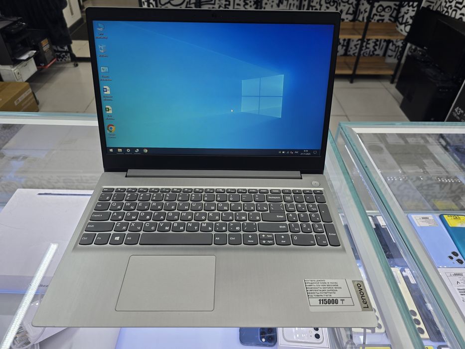 Ноутбук Lenovo core i5 10210u озу8gb ssd256gb Mx330