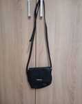 Geanta neagra Daniel Ray Faux leather, vintage, 80s.