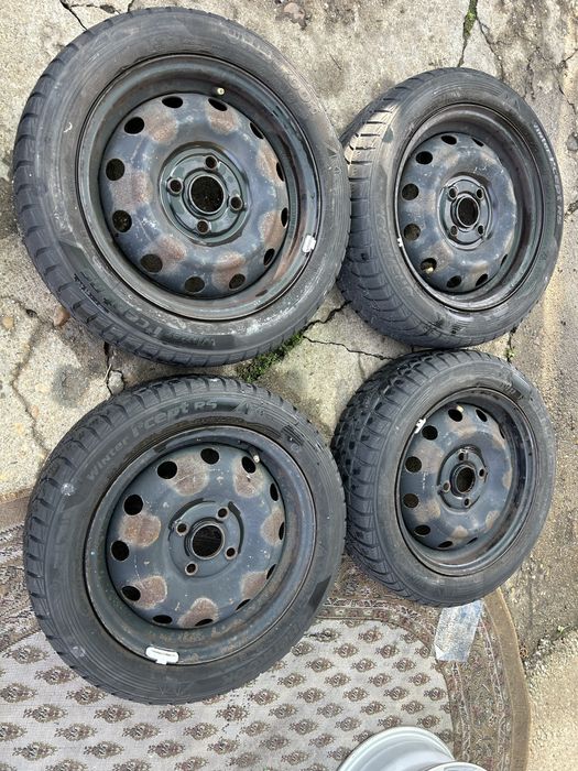 4х100 14  оргинални железни джанти за хюндай