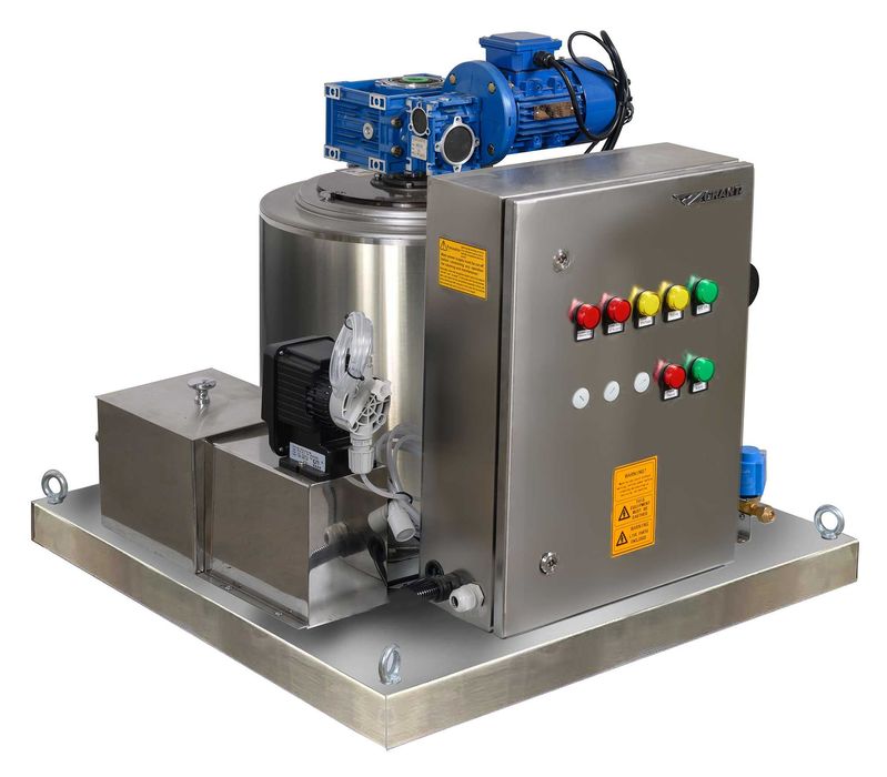 Ледогенератор чашуйчатого льда