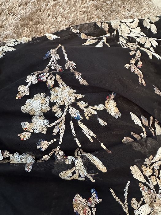 Елегантна рокля с пайети и тюл няколко цвята