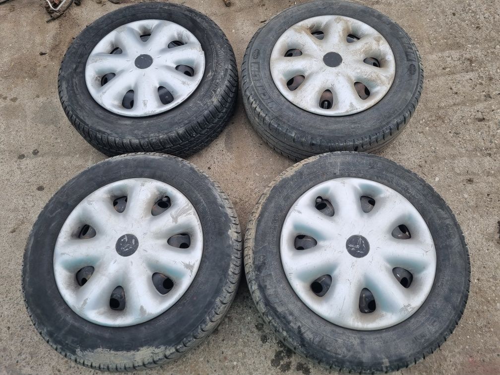 Set Roți, Jante, Jenţi R15 4x100 Renault Megane, Scenic, Kangoo, Clio