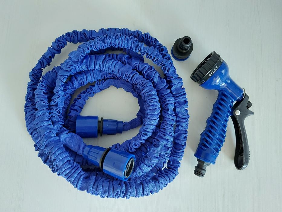 Furtun extensibil 15m albastru