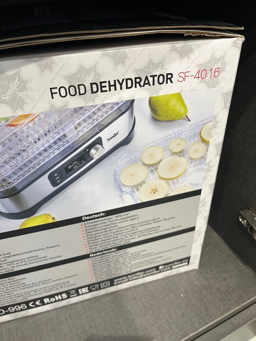 Сушилка для овощей и фруктов sonifer