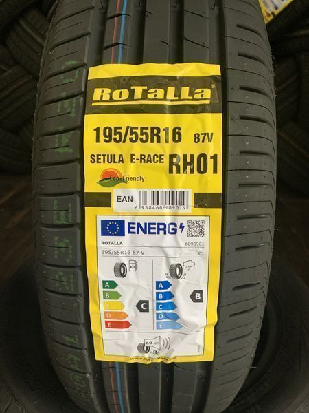 Нови летни гуми ROTALLA SETULA E-RACE RH01 195/55R16 91V XL НОВ DOT