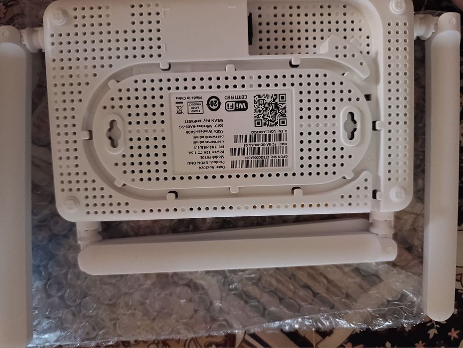 Wifi Gpon ZTE original routerlar