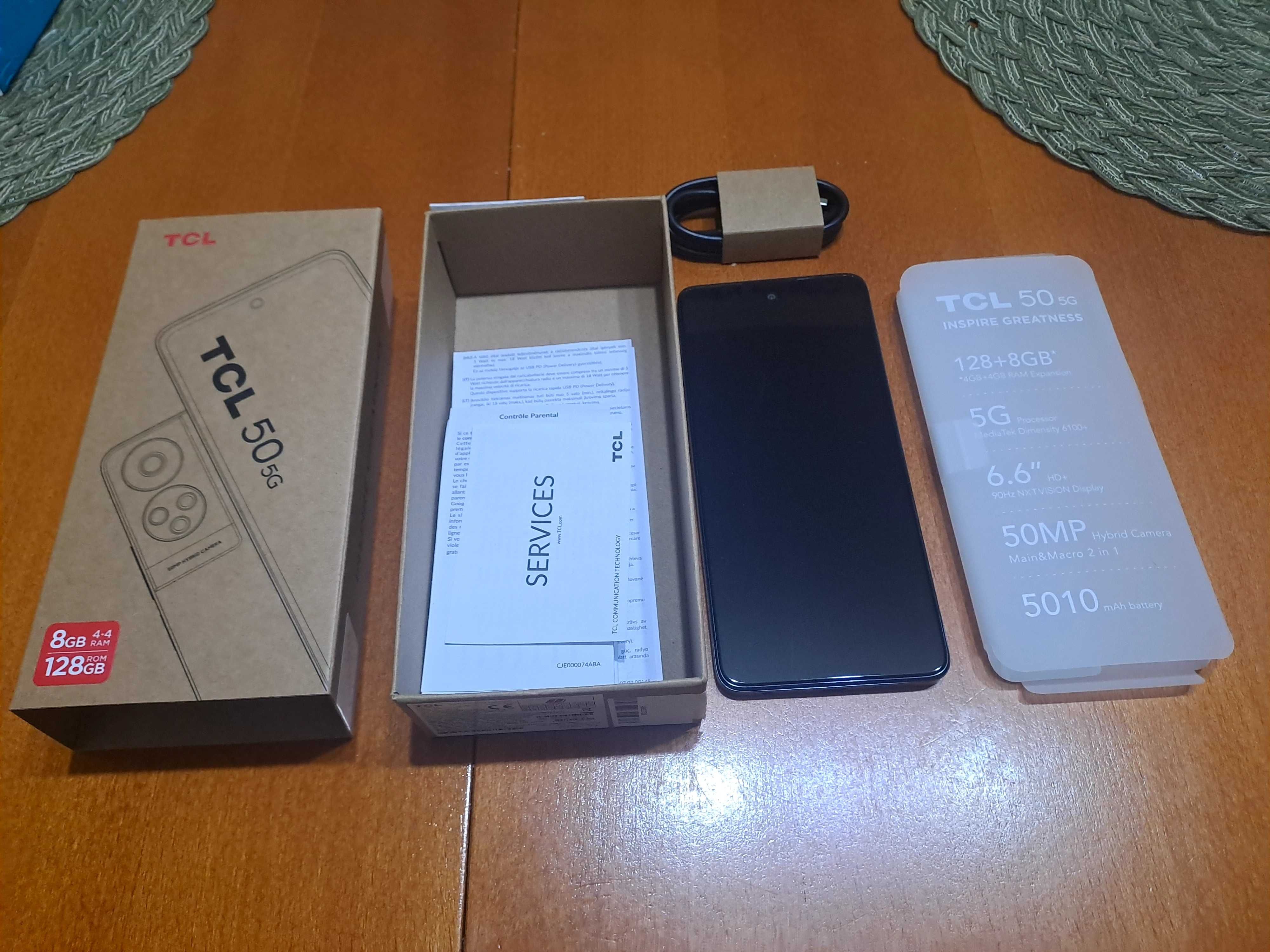Смартфон TCL 50 -5G /нов с гаранция/