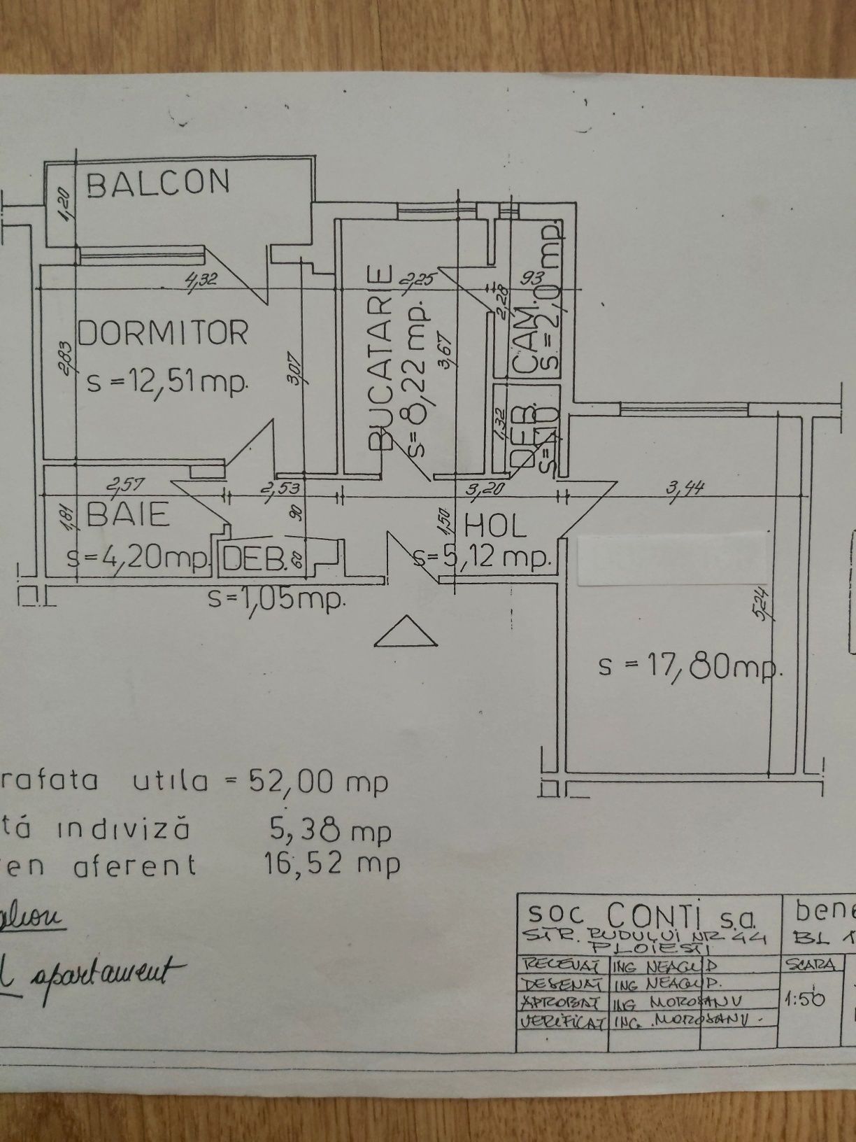 Apt. 2 cam zona Eroilor,sala sporturilor