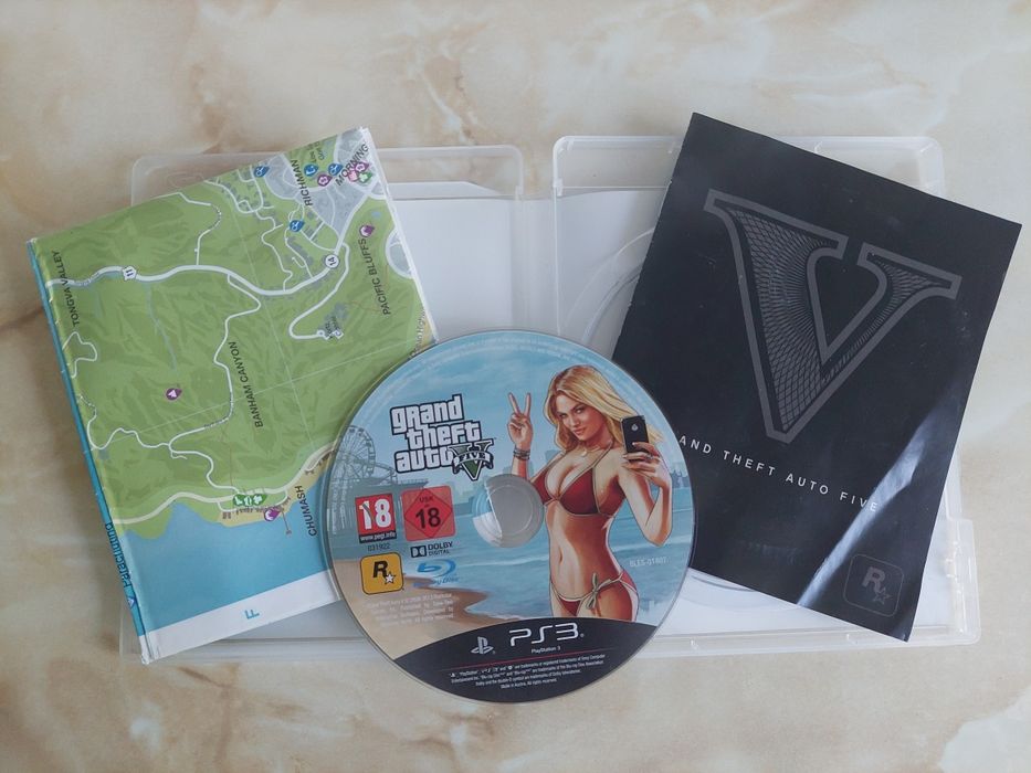 [PS3] Vând joc original GTA 5 (v) pentru PlayStation 3 //poze reale