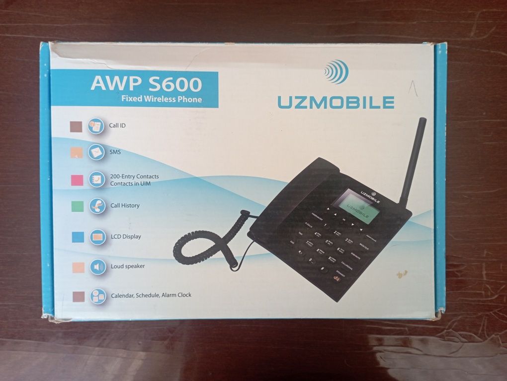 Стационарный телефон Uzmobile AWP S600