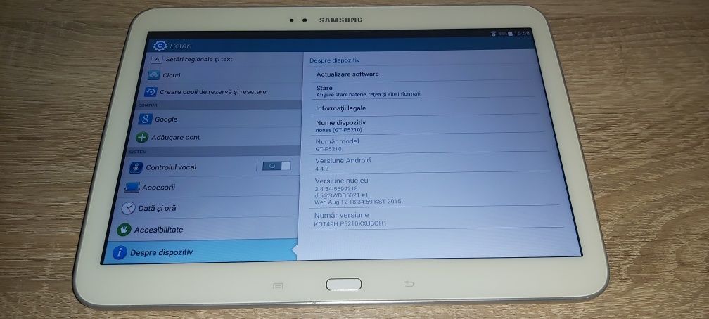 TABLETA Samsung TAB3 GT-P5210 display 10 inch