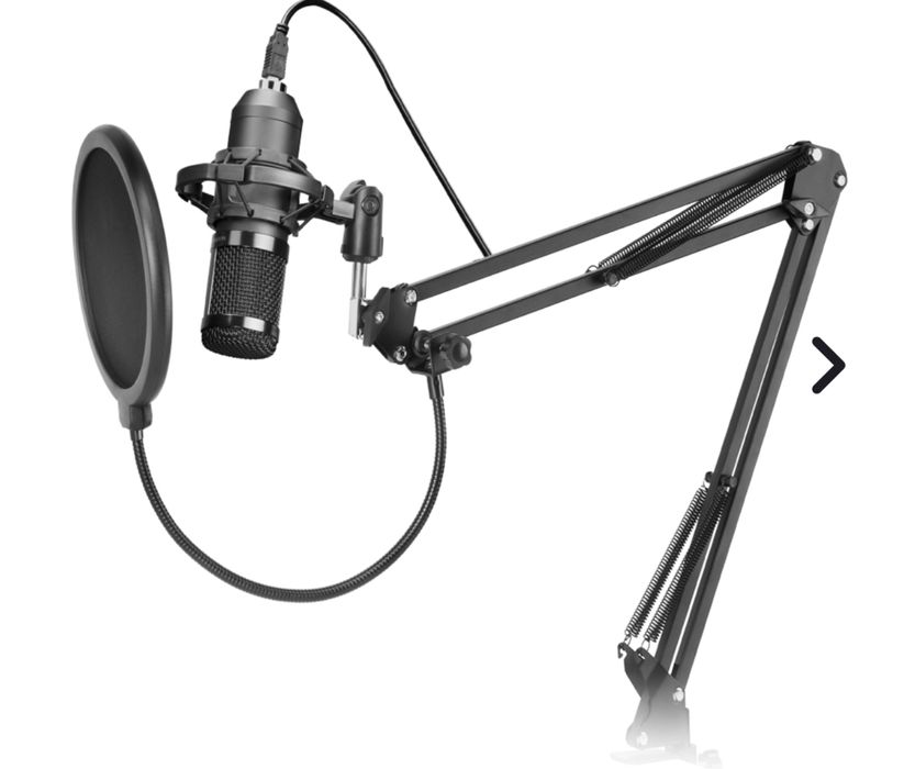 Microfon streaming-podcast profesional.Nou!