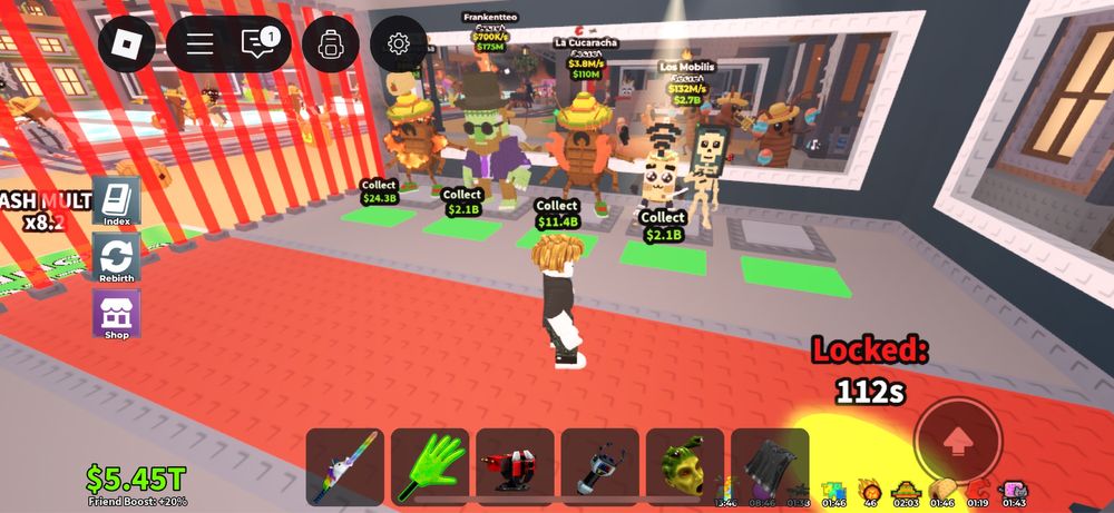 Los mobbils 132million 1sec