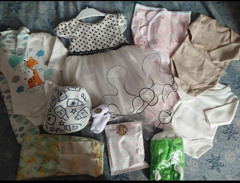 Новые вещи на новорожденных