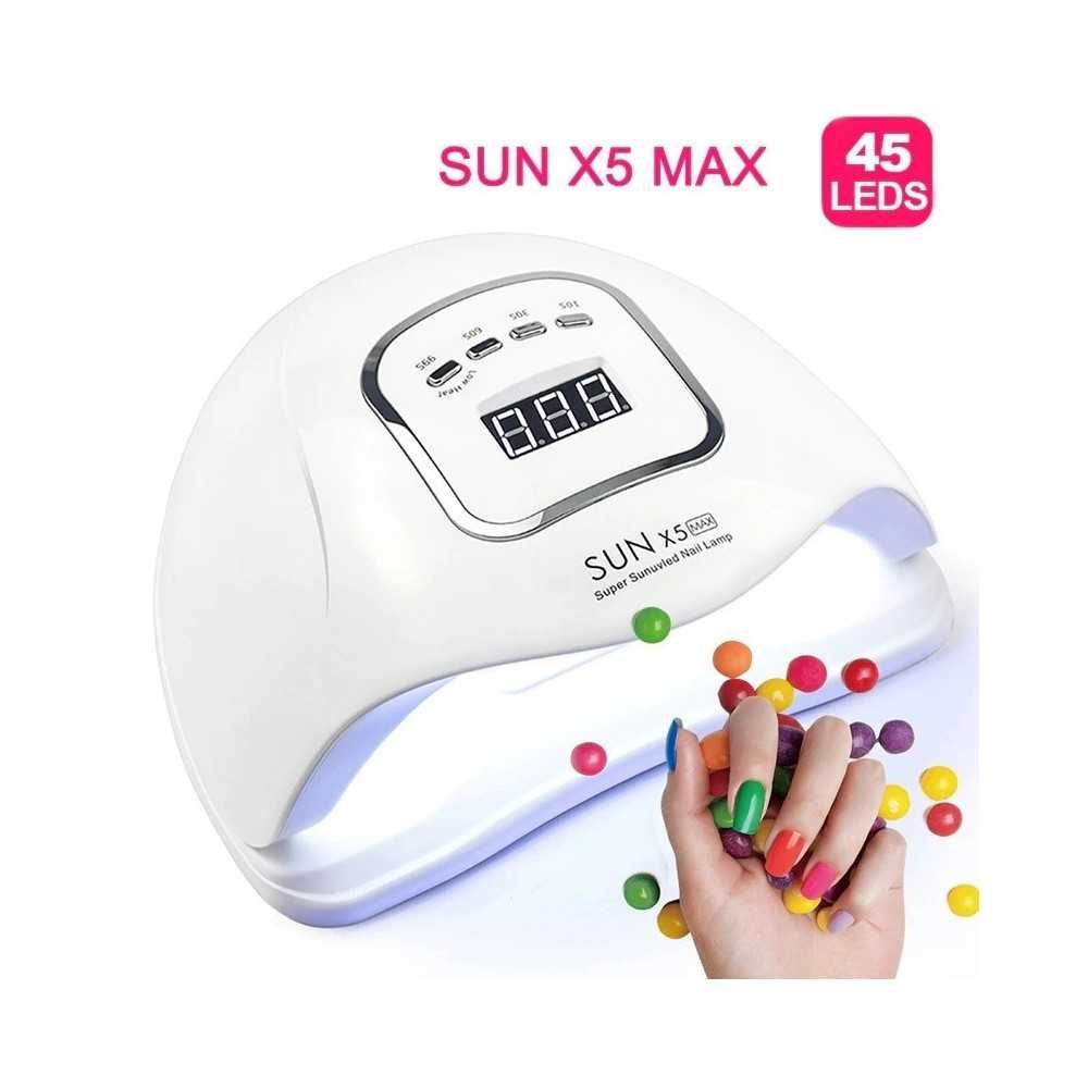 UV лампа за нокти, Sun, 150W, 4 таймера, 45 светодиода