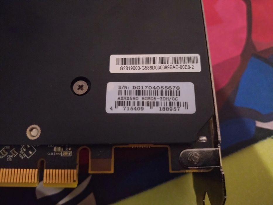 PowerColor RX 580 8gb Red devil - без маѝнинг, отлично състояние!!!