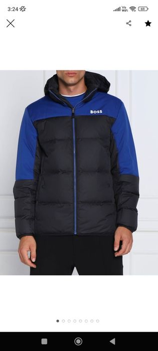 Oferta Geaca originala HUGO BOSS originala marimea L,XL de iarna gluga