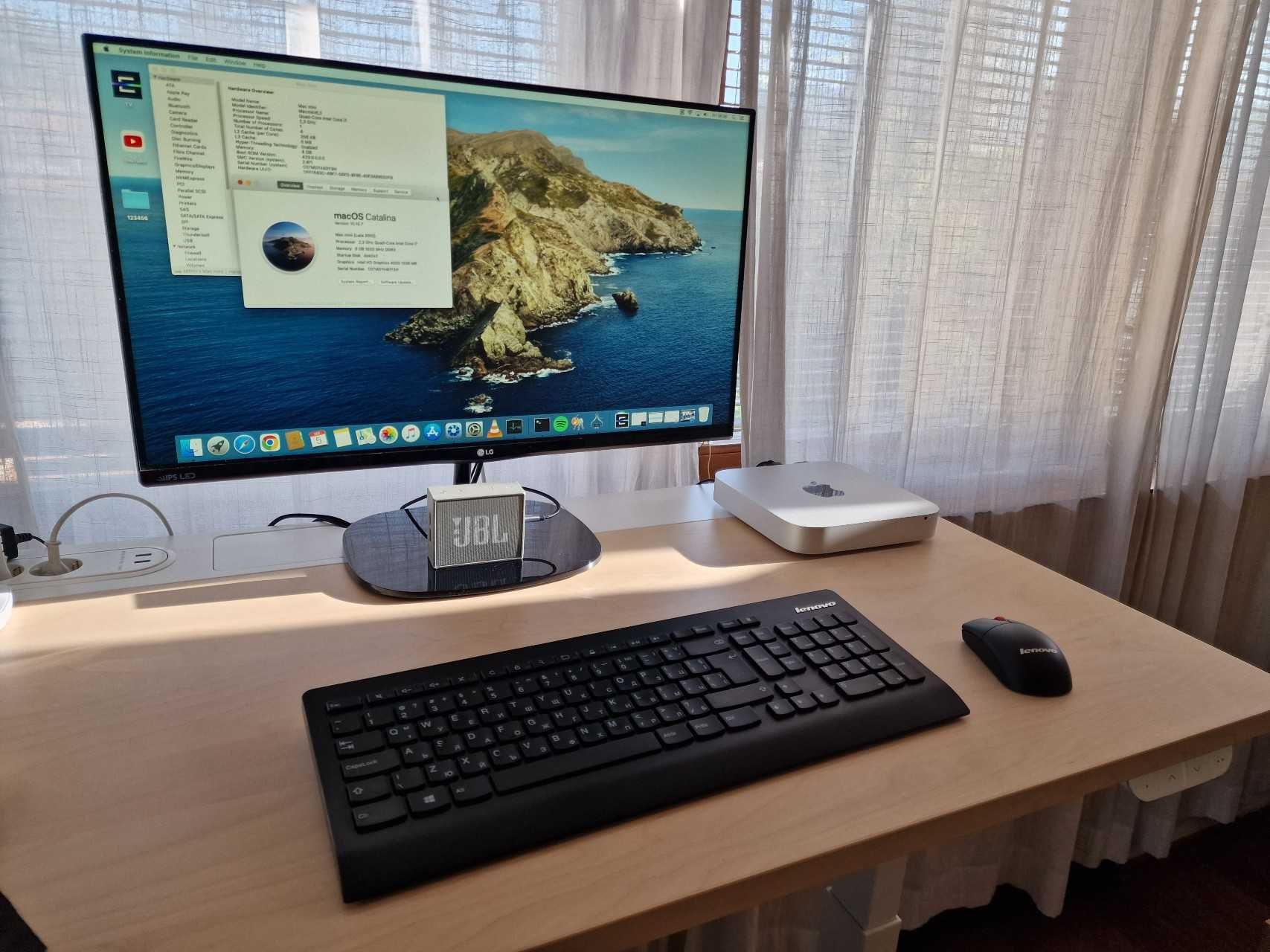 Apple Mac mini 2012 Intel i7, 8GB RAM 256GB +23" Monitor, 2 KB & Mouse