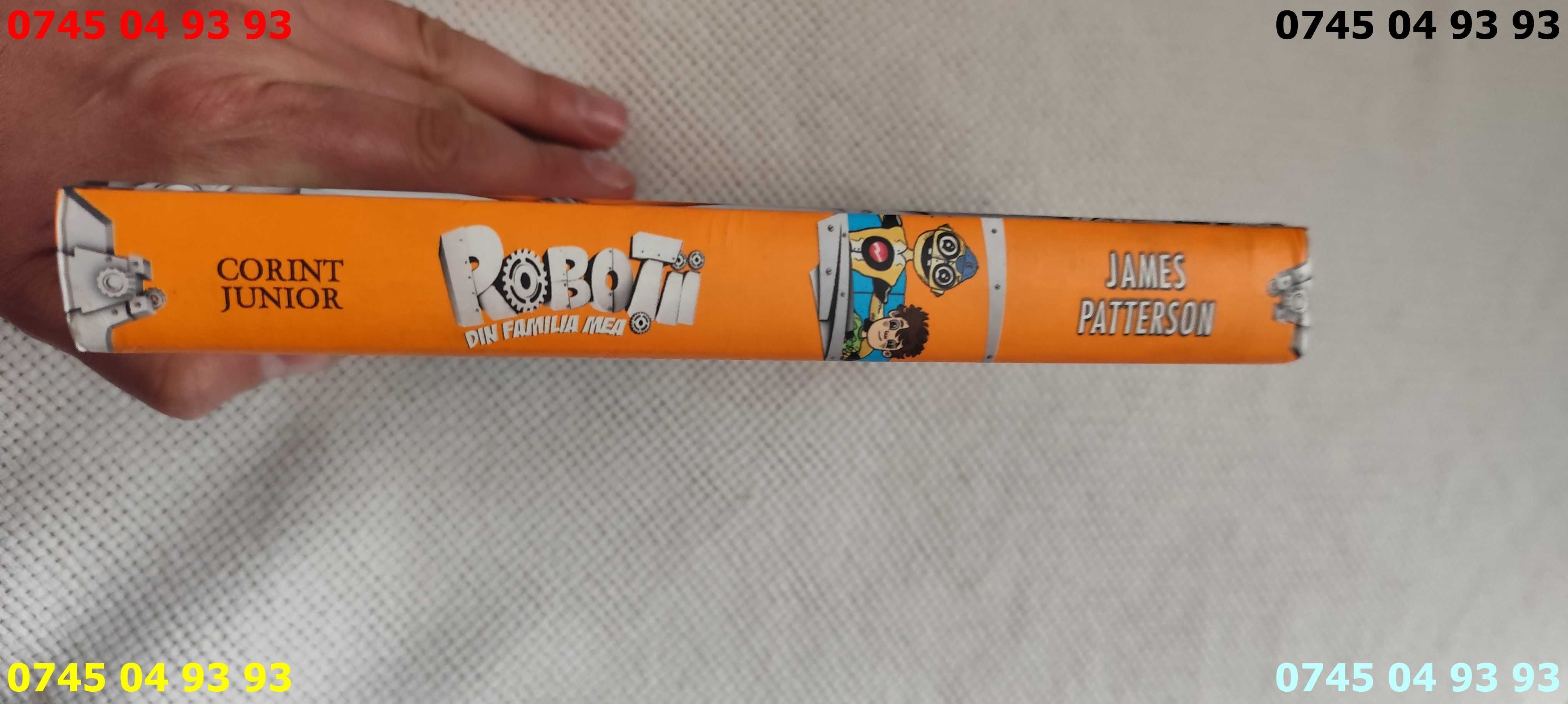 carte carti robotii din familia mea james pattesrson ca noua