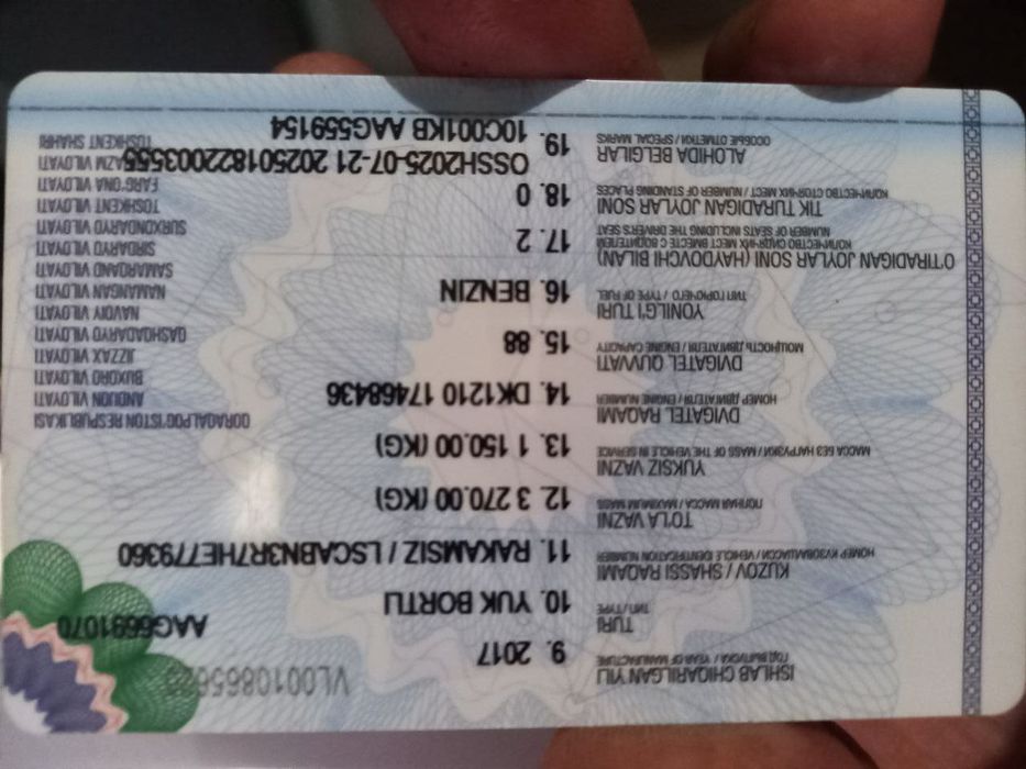 Changan mashinasi sotiladi