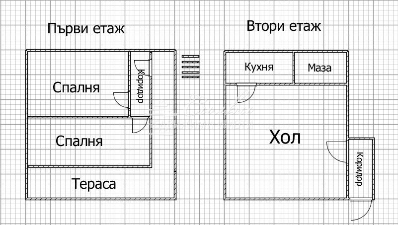 ДВУЕТАЖНА ТУХЛЕНА вила на плоча - м-т Под Манастира!!!