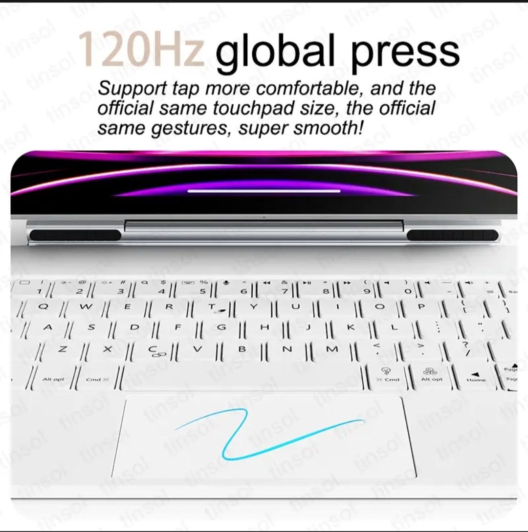 Чехол-книжка с клавиатурой Samsung S7 FE  12.4 дюйма