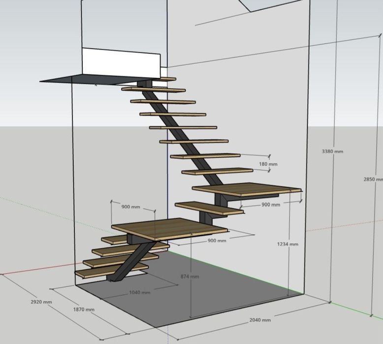 Scari profesionale galvanizate industrial
