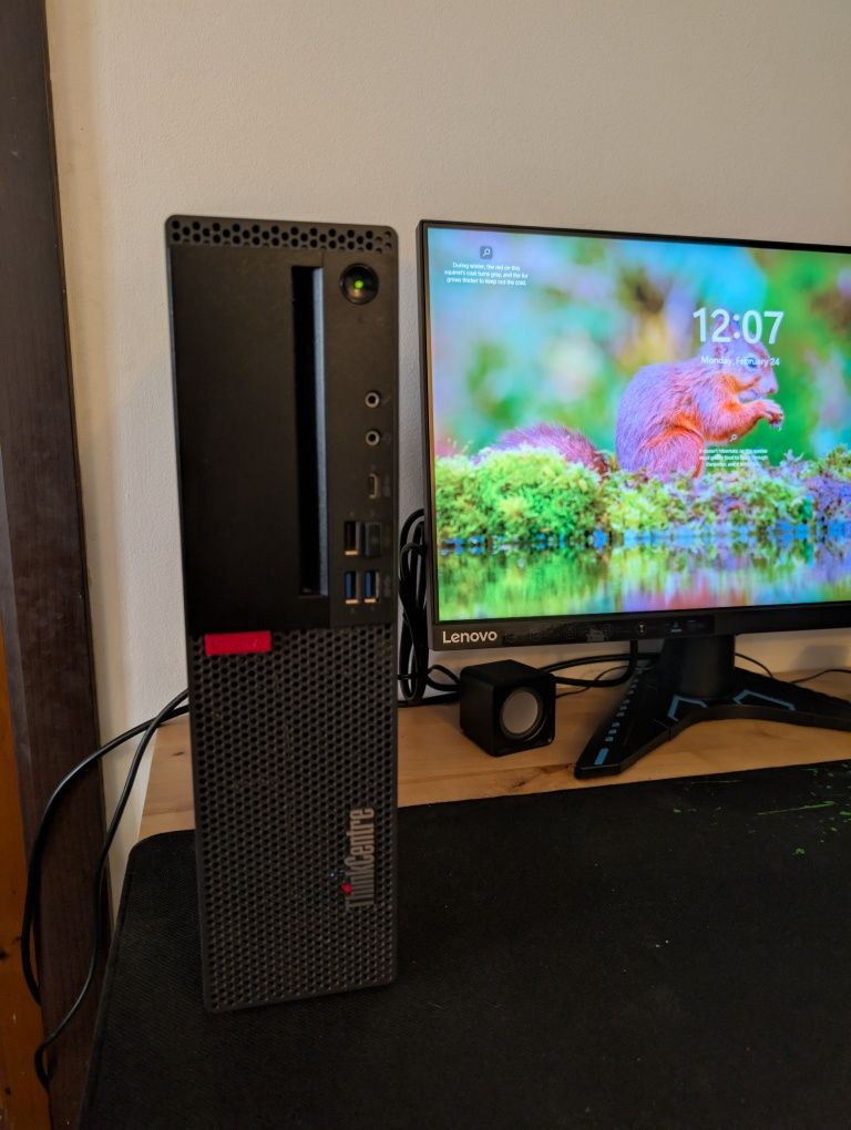 Desktop Lenovo ThinkCentre M920s sff i5 8500 16gb ram 512 ssd GT 1030