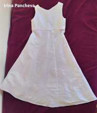 Нова детска шаферска рокля, размер 152