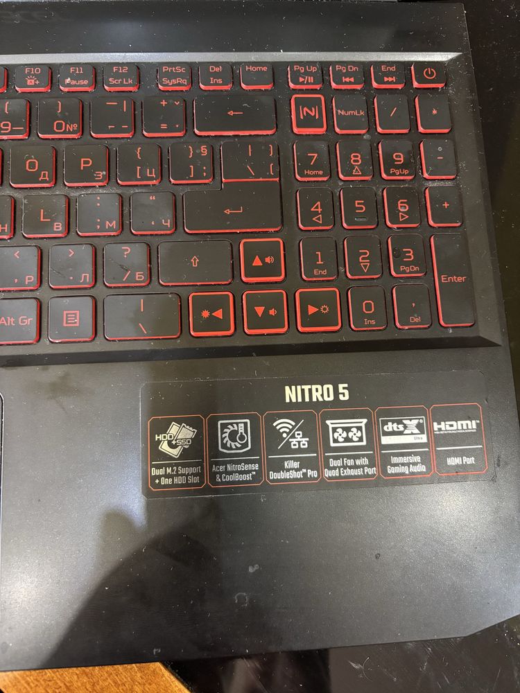 Acer Nitro 5 RTX3050 I5-11gen 16GB RAM