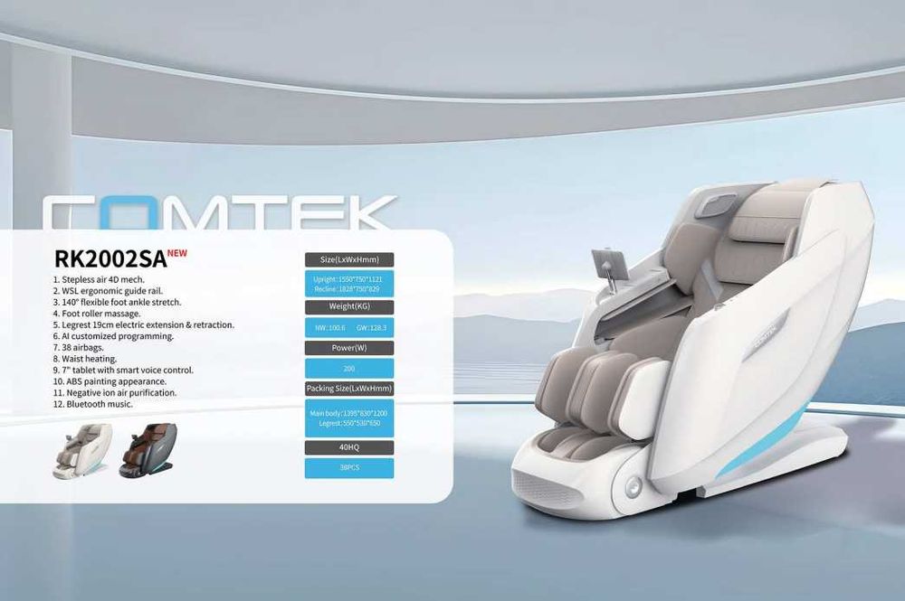 Массажное кресло iSpace | Massaj kresla | Uyda haqiqiy SPA-effekt