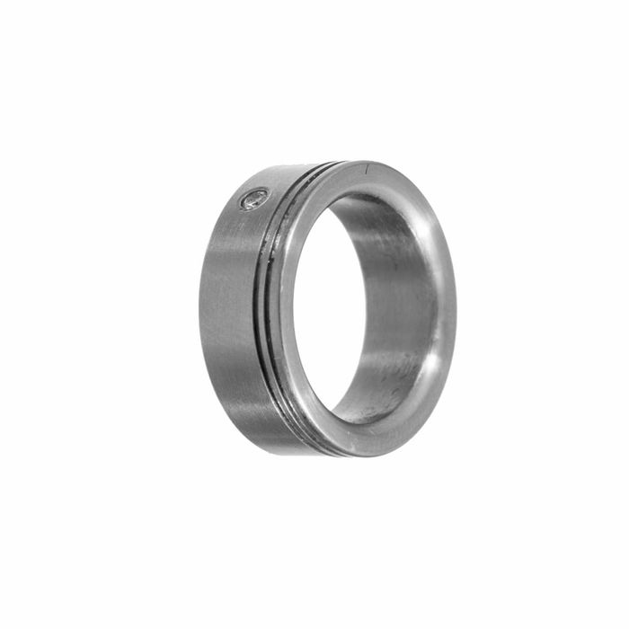 Inel XEN unisex din inox cu diamant natural IAU462
