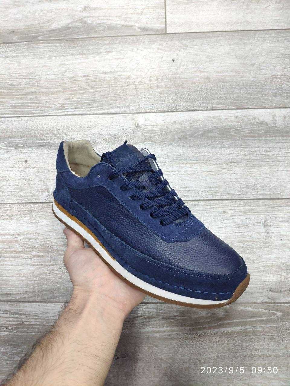 Кожаные кроссовки Clarks CraftRun Lace