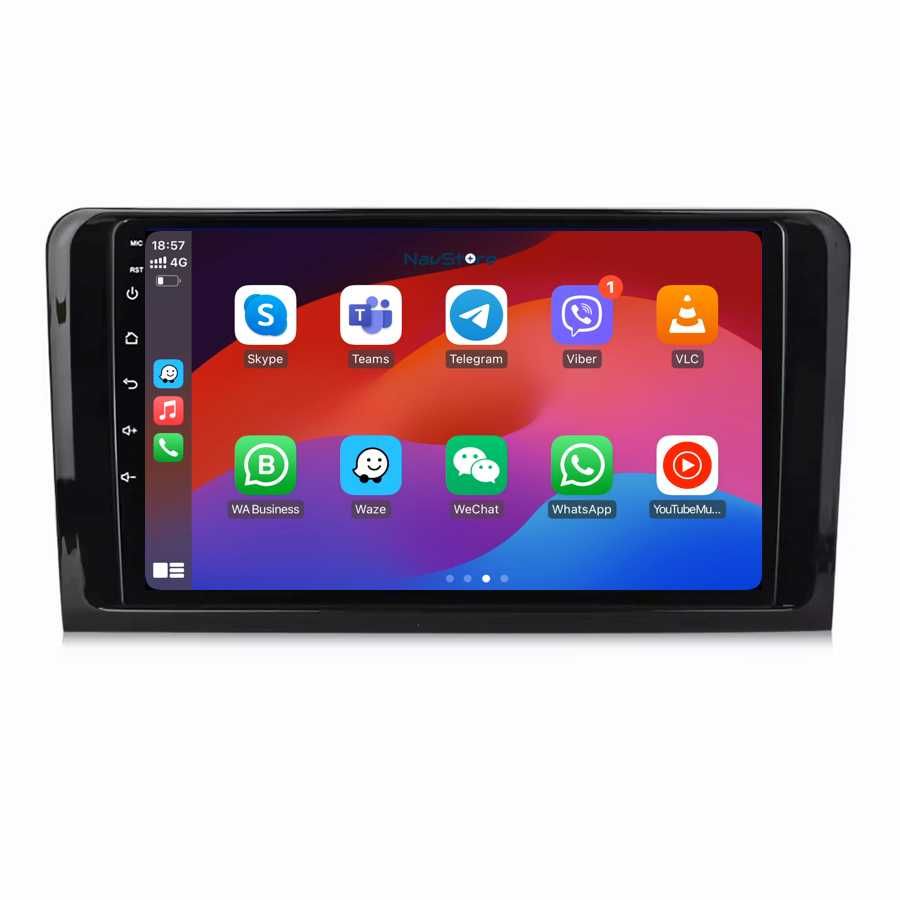 Navigatie Dedicata Mercedes ML W164|GL X164 (2005-2012), BT, Carplay