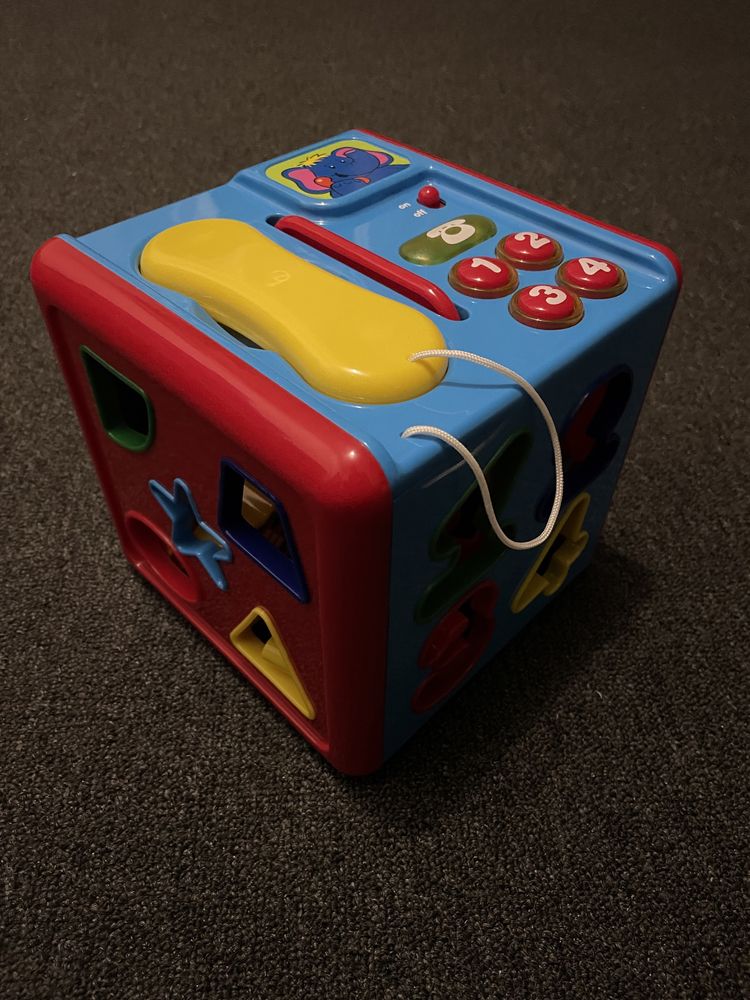 Jucarie Cub activitati autobuz puzzle lemn testoasa puzzle lemn