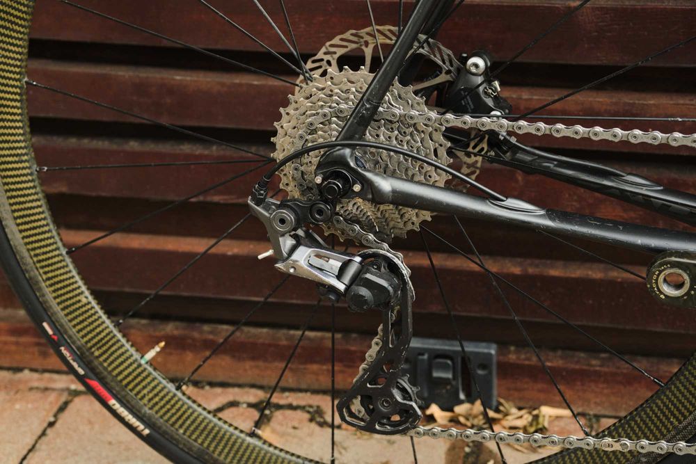 Bicicletă șosea Cannondale CAAD10 Disc, carbon/aluminiu, 58 cm