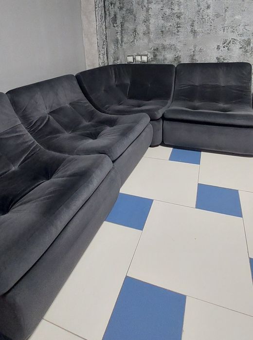 Уголок диван, цвет графит