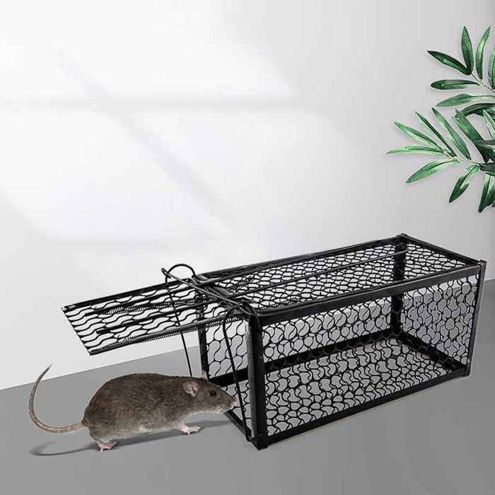 Капан за плъхове и мишки, заварен метал, голям, 28 x 16 см