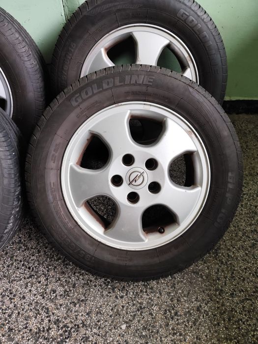 Лети  (алуминиеви) джанти с гуми за Опел Зафира / Астра, 15 цола 5×110