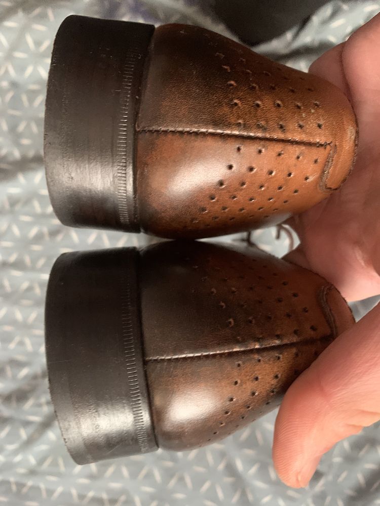 Pantofi Lottusse piele coniac 44