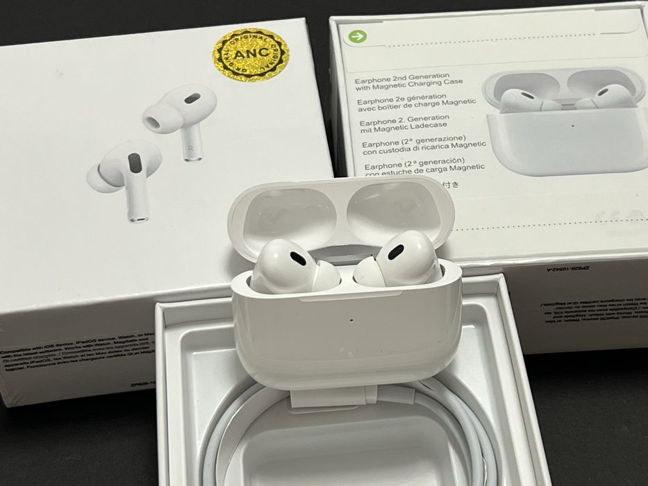 Casti Wireless AirPods Pro 2 /MagSafe /ANC /Sigilate /Calitate Premium
